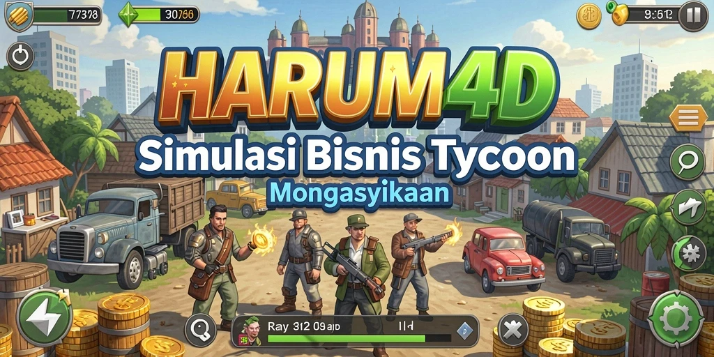 Tampilan gameplay menarik dan mendalam di HARUM4D.