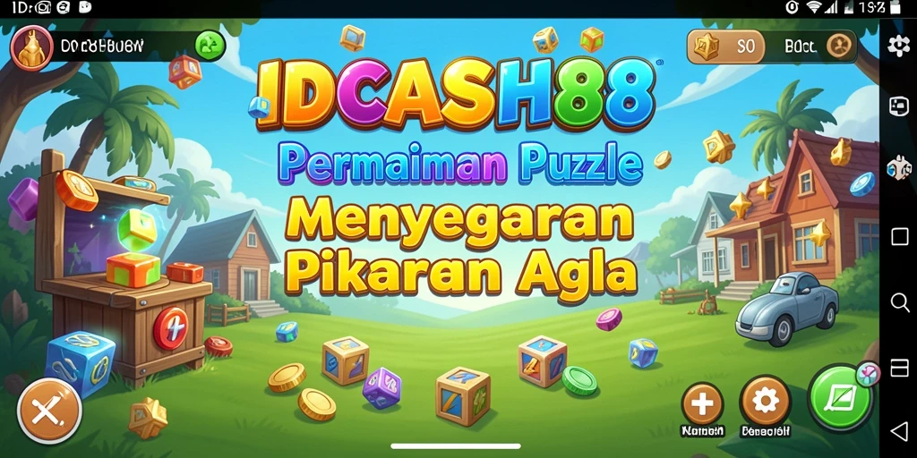 Tangkapan layar dari permainan Puzzle IDCASH88 yang mengasyikkan.