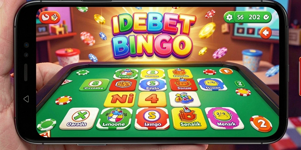 Screenshot utama menunjukkan pengalaman bermain Bingo yang seru.
