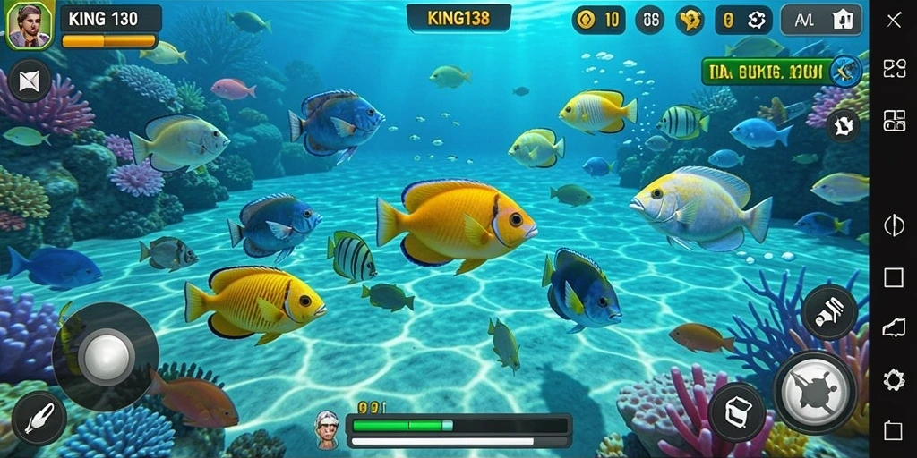 Gameplay seru Tembak Ikan di KING138.