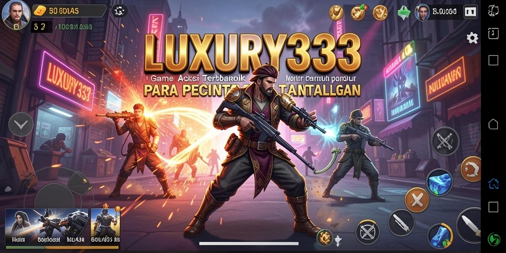 Tampilan gameplay LUXURY333 yang memukau dan penuh aksi.