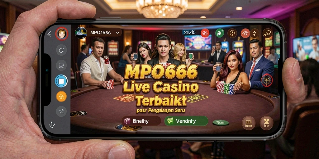 Screenshot gameplay MPO666 menampilkan aksi seru di meja Live Casino.