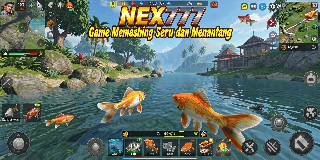 Tangkapan ikan di NEX777 dengan grafis yang menakjubkan.