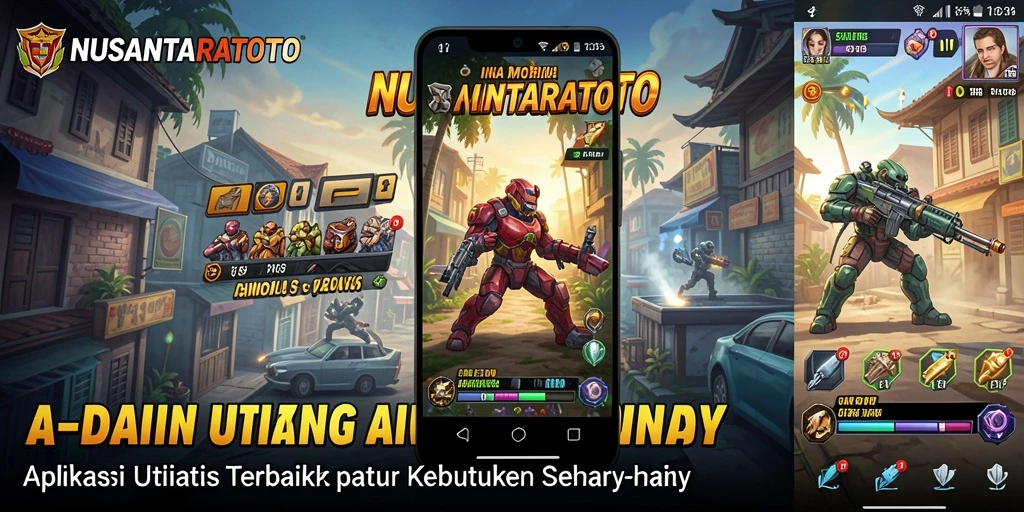 Tampilan antarmuka NUSANTARATOTO yang modern dan intuitif.