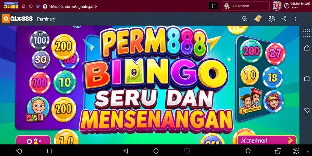 Tangkapan layar gameplay Bingo yang seru dan interaktif.
