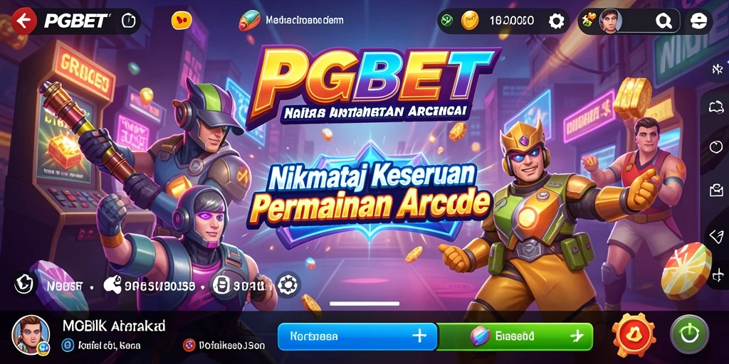 Tampilan seru gameplay PGBET yang penuh tantangan arcade.