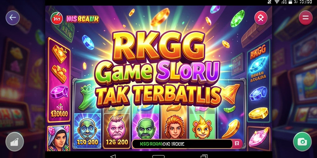 Tampilan screenshot RKGG yang menampilkan gameplay Slot yang mendebarkan.