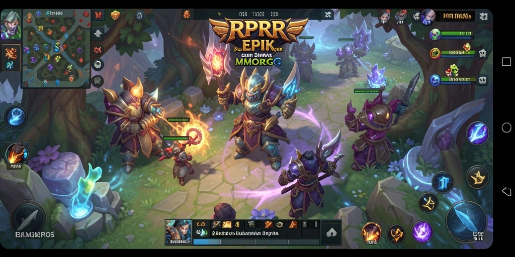 Tangkapan layar RPRR menunjukkan aksi gameplay yang menegangkan di dunia MMORPG.