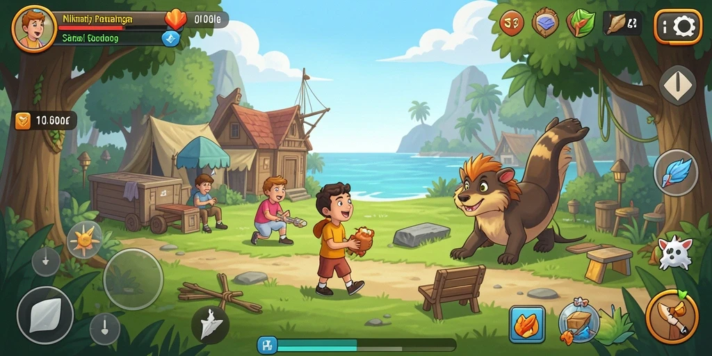 Tampilan gameplay S13 yang menakjubkan dan santai.
