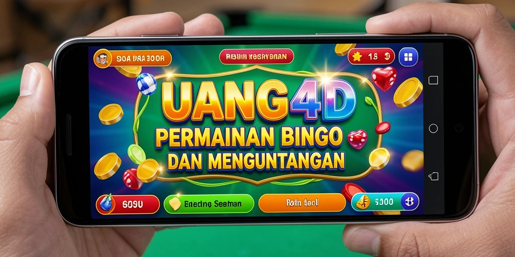 Tampilan gameplay UANG4D dengan suasana Bingo yang meriah.